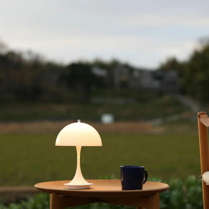 EclatéAura - An enchanting rechargeable table lamp