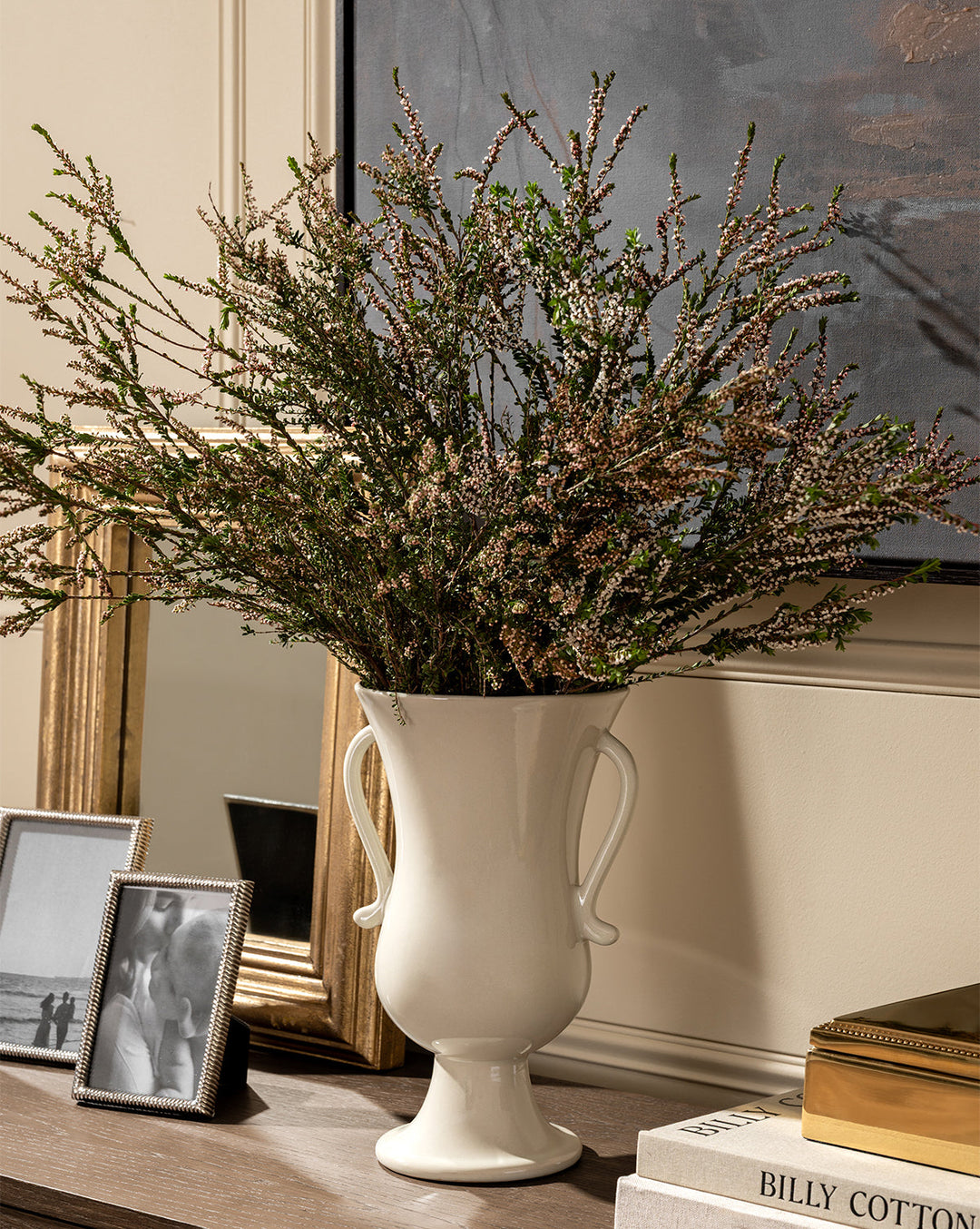 Delphine Footed Vase
