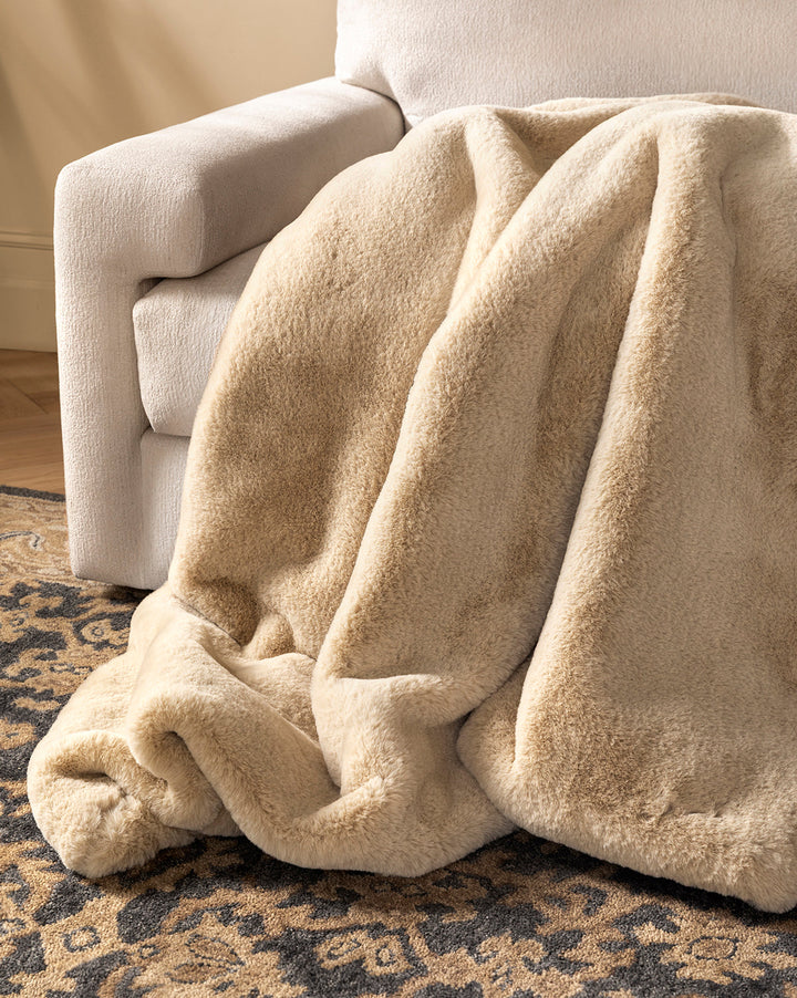 Tove Faux Fur Throw