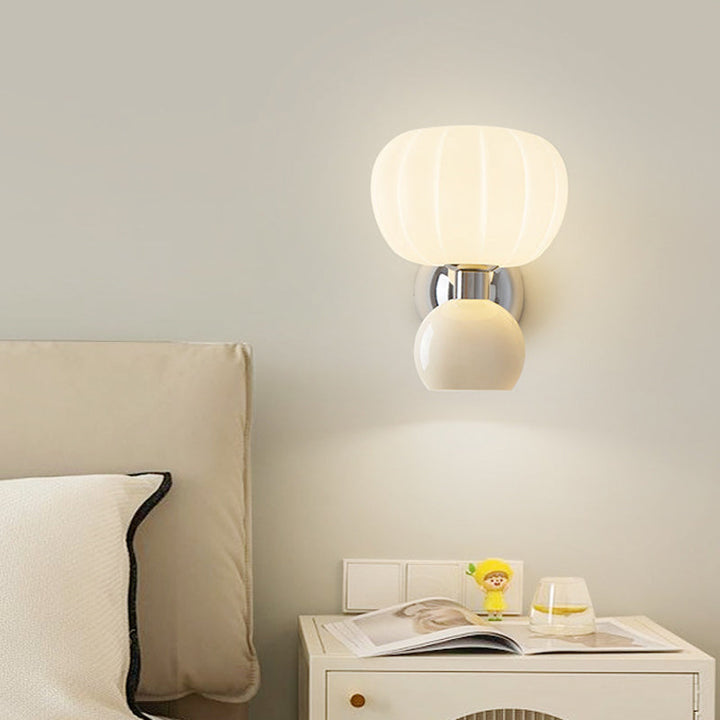 Modern led wall lamps cream