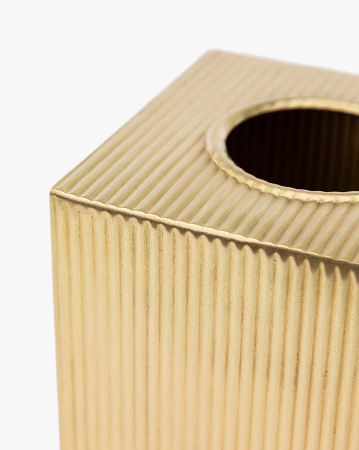 Calvert Brass Tissue Box Cover