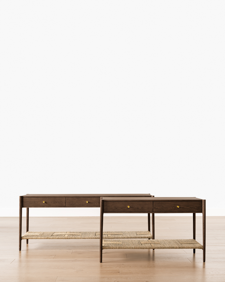Dana Walnut Oak Console
