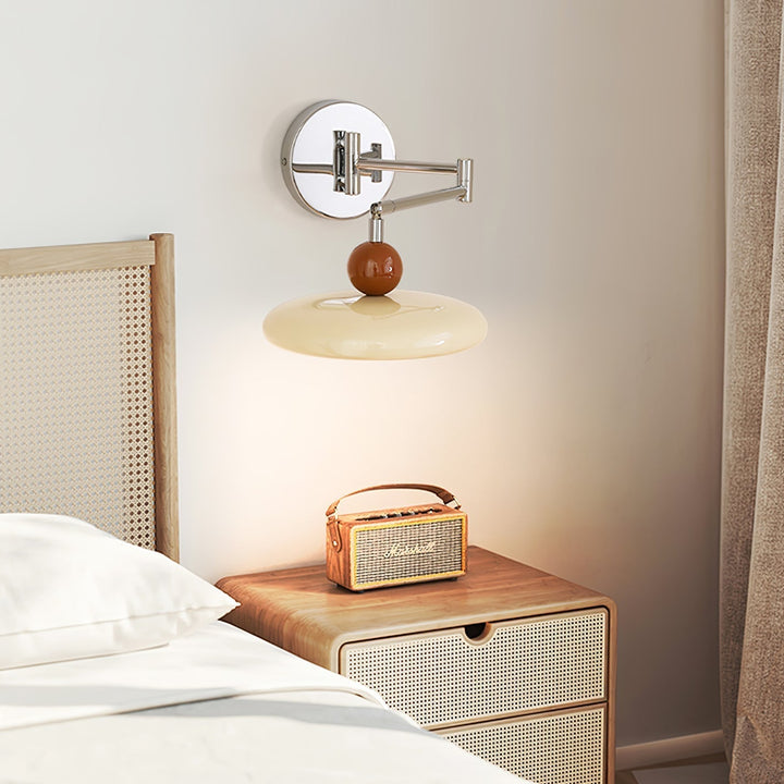 Lola swing arm wall light