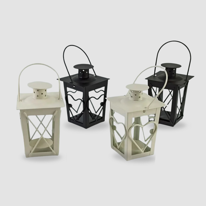 Moroccan Wrought Iron Candle Lantern