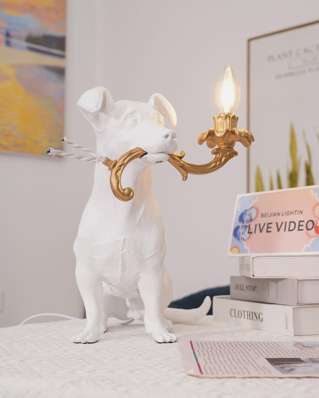 Rio Dog Table Lamp