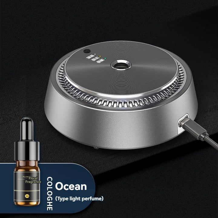Intelligent Car Aroma Diffuser – Aluminum Alloy Spray Air Freshener (Automatic Scent Dispenser)