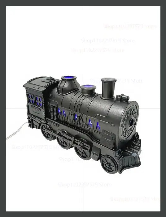 Train Aroma Diffuser & Air Humidifier with Remote Control, LED Light & Timer (Ultrasonic 2 Mist Modes)