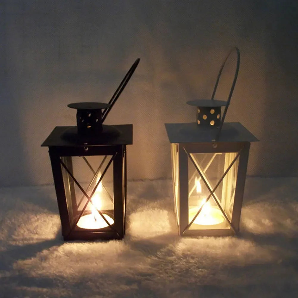 Moroccan Wrought Iron Candle Lantern – Romantic Home & Wedding Décor Candle Holder