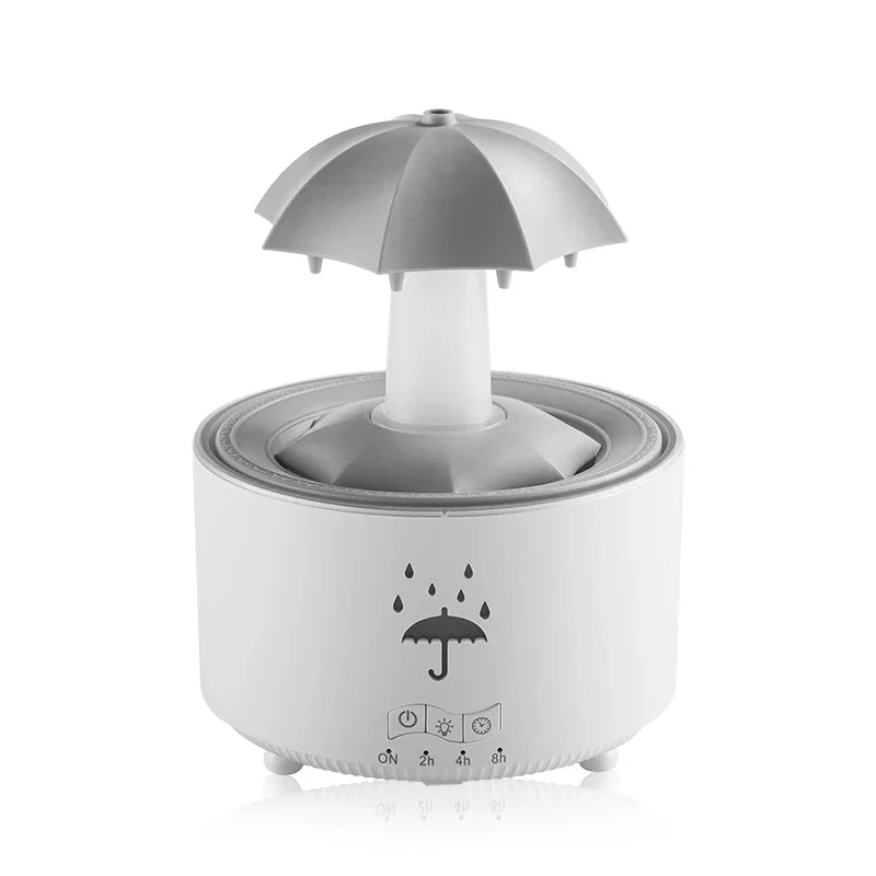 Creative Raindrop Aroma Diffuser & Air Humidifier with Colorful Light (300ml)