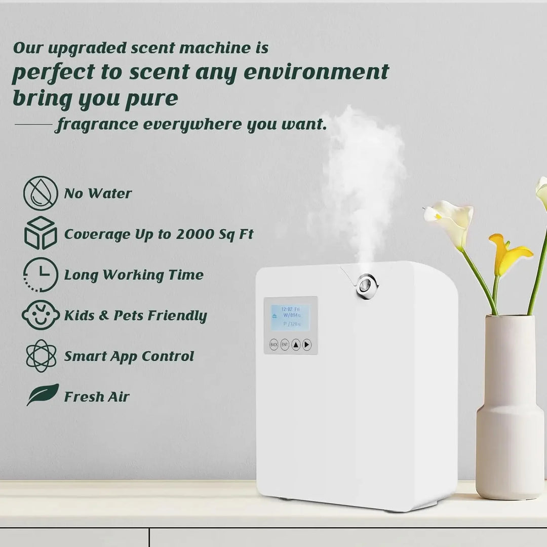 300ml WiFi Smart Aromatherapy Diffuser with Timer & Essential Oil Function