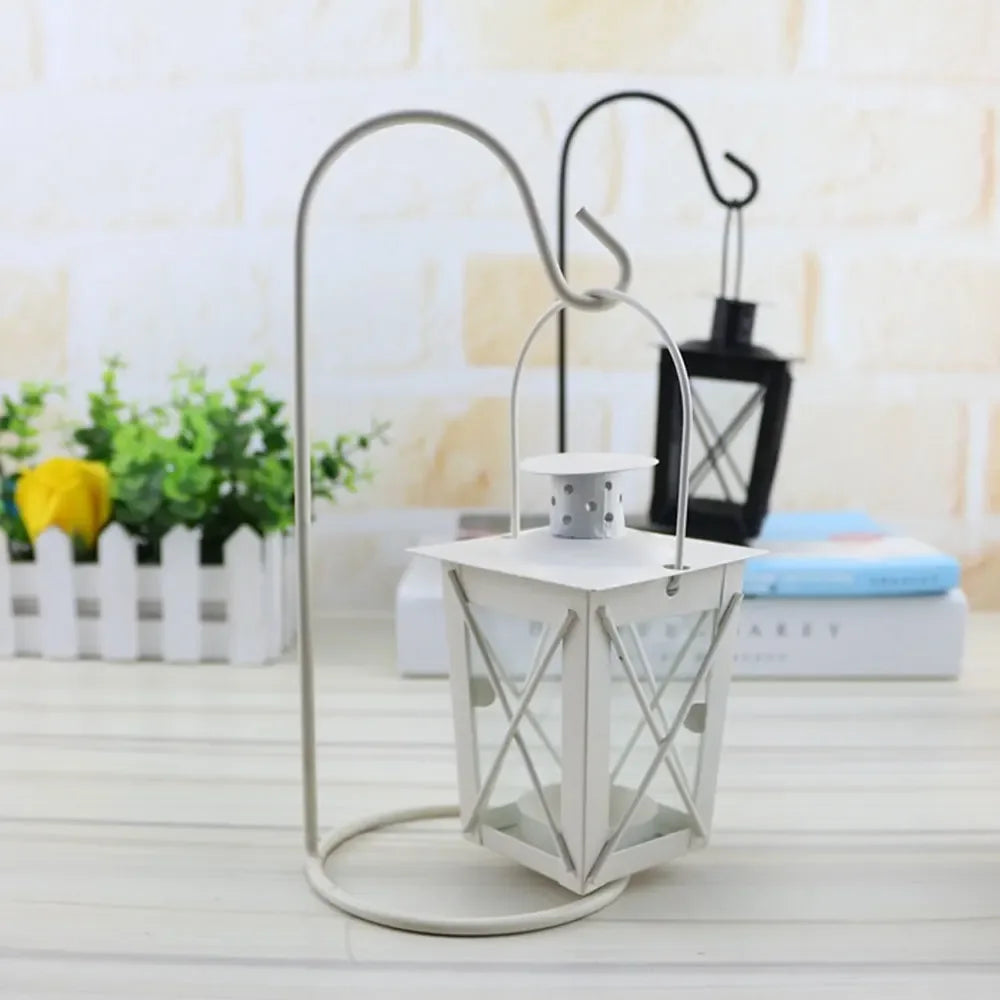 Moroccan Wrought Iron Candle Lantern – Romantic Home & Wedding Décor Candle Holder