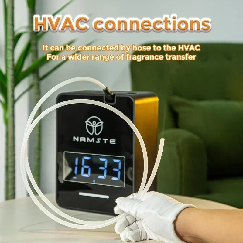 Namste 1000m³ Smart HVAC Aroma Diffuser with Bluetooth Control & 300ml Essential Oil Tank