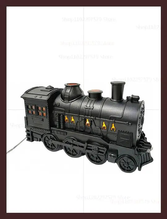 Train Aroma Diffuser & Air Humidifier with Remote Control, LED Light & Timer (Ultrasonic 2 Mist Modes)