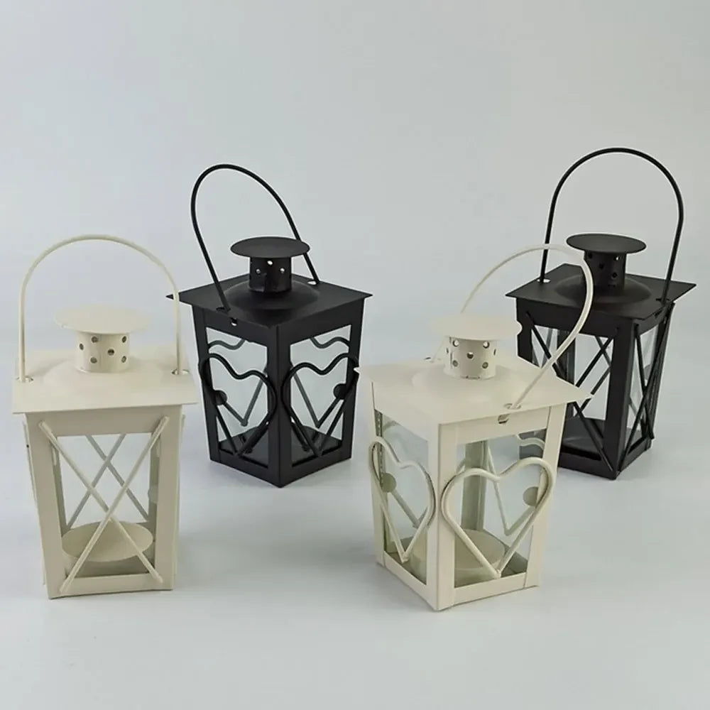 Moroccan Wrought Iron Candle Lantern – Romantic Home & Wedding Décor Candle Holder