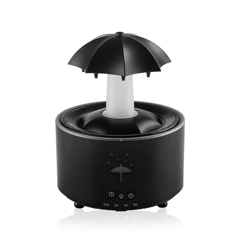 Creative Raindrop Aroma Diffuser & Air Humidifier with Colorful Light (300ml)