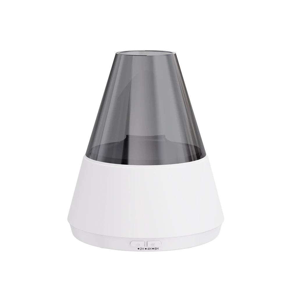 Mini USB Flame Aroma Diffuser & Air Humidifier with 7-Color Night Light (120ml)