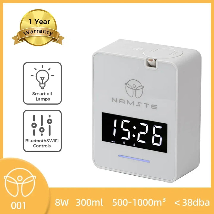 Namste 1000m³ Smart HVAC Aroma Diffuser with Bluetooth Control & 300ml Essential Oil Tank