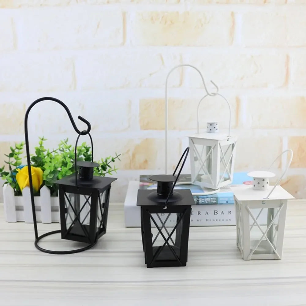 Moroccan Wrought Iron Candle Lantern – Romantic Home & Wedding Décor Candle Holder