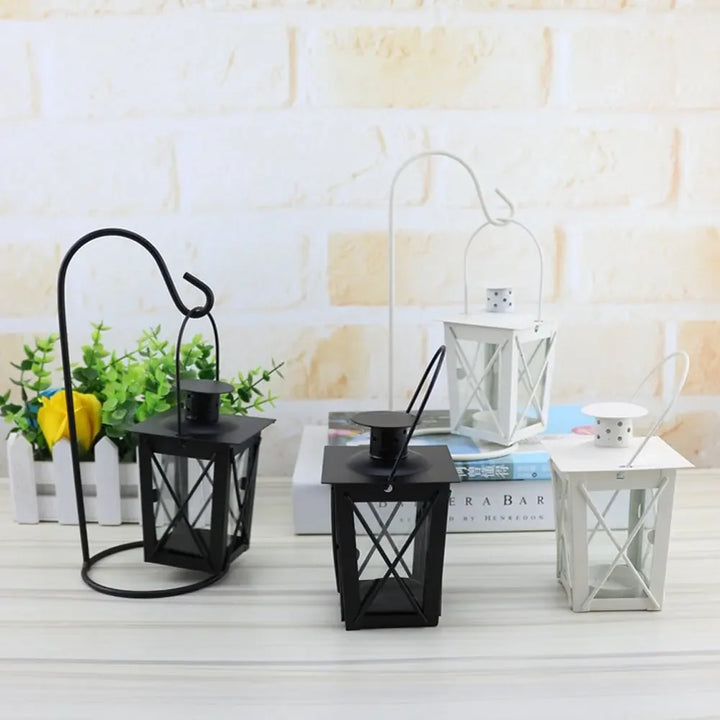 Moroccan Wrought Iron Candle Lantern – Romantic Home & Wedding Décor Candle Holder