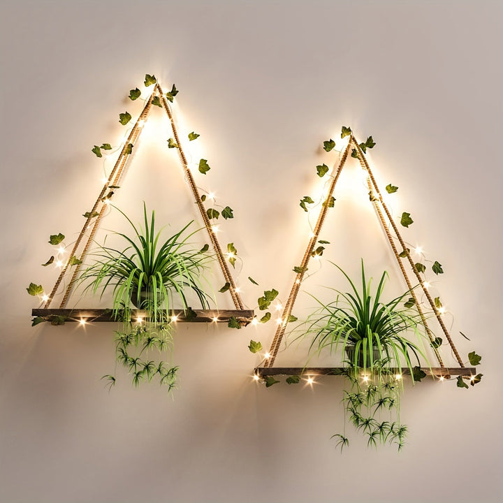 Twinkling Ivy Shelf