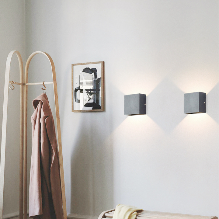 Modern Aluminum Waterproof LED Wall Sconce Wall Light Outdoor Indoor Use