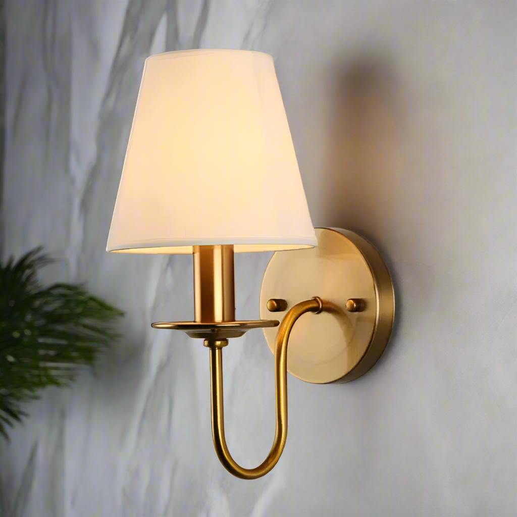 Fabric E14 Wall Lamp