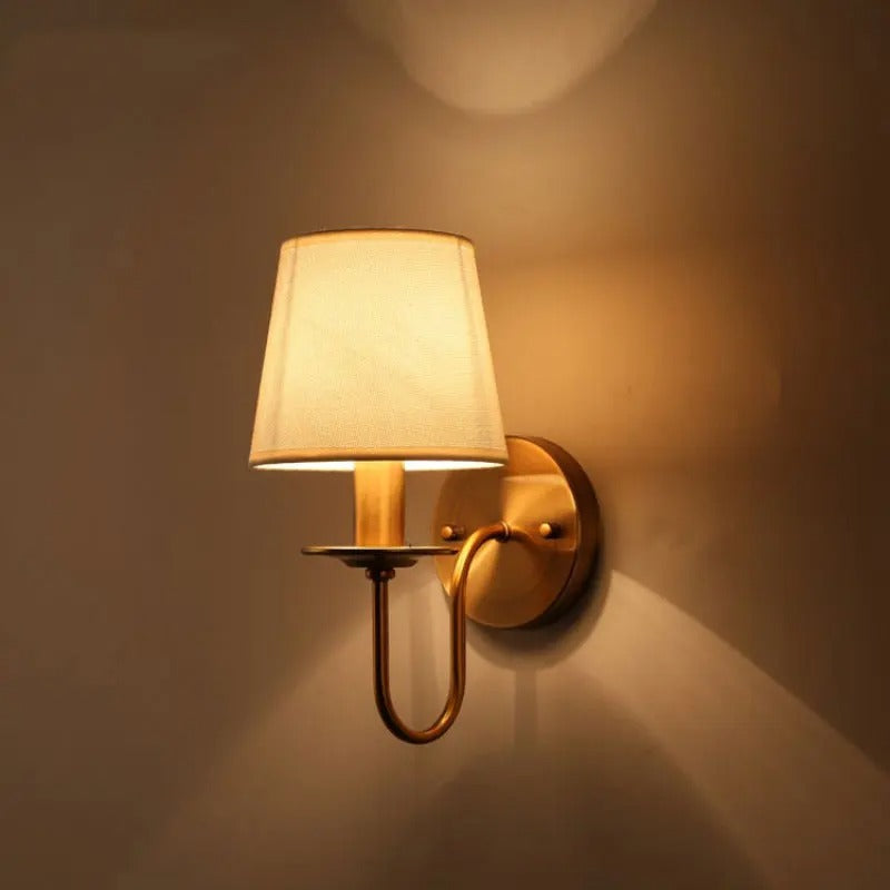 Fabric E14 Wall Lamp