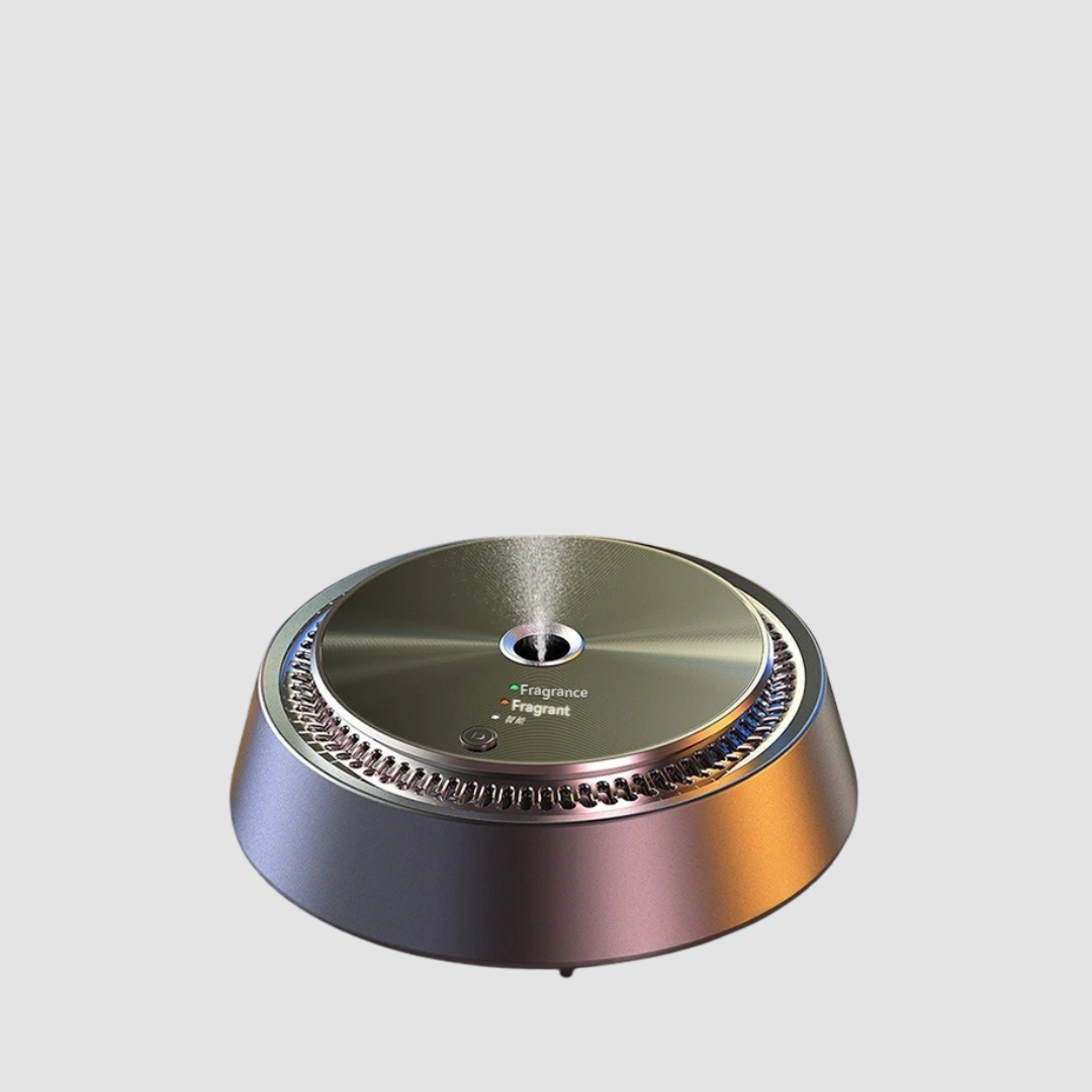 Intelligent Car Aroma Diffuser – Aluminum Alloy Spray Air Freshener (Automatic Scent Dispenser)